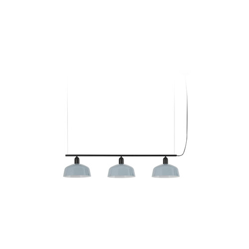TATAWIN COLGANTE LIN. P. METAL M GRIS AZUL. 3xE26