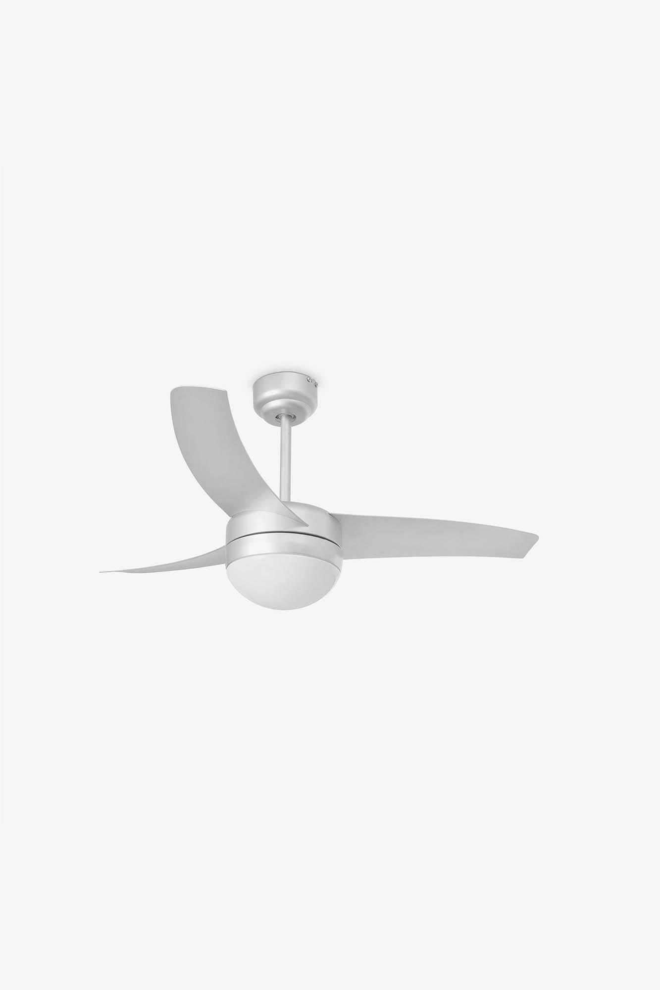 Ciling Fan Color EASY S Grey fan E27