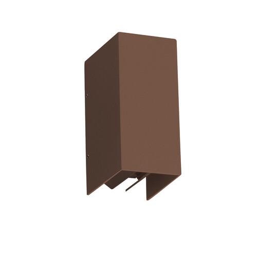 BLIND APLIQUE MARRON OXIDO LED 6W 3000K 110V