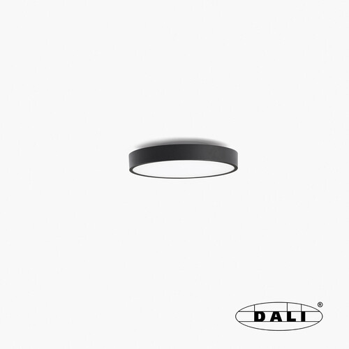 DOMIO Ø400 36W NEGRO OPAL 3000K CRI80 DALI 110V