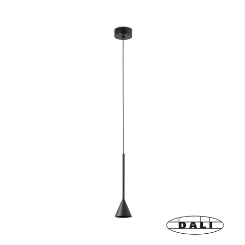 NESO SLIM ANNA COLGANTE NEGRO LED 6W 2700K DALI