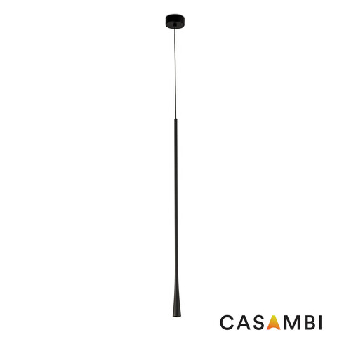 NESO SLIM DIANA 600 COLGANTE NEGRO LED 6W 2700K CA