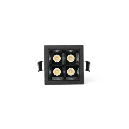 TROOP 4x2W NEGRO-NEGRO 48º 4000K CRI90