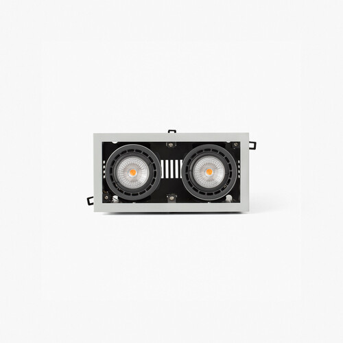 NANO COLIN-2 CON MARCO GRIS LED 14-26W 2700K 20°