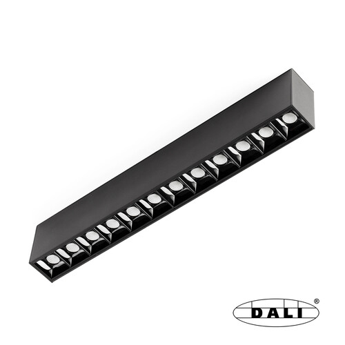 NESO POINT-12 3000K 12 GRADOS NEGRO DALI