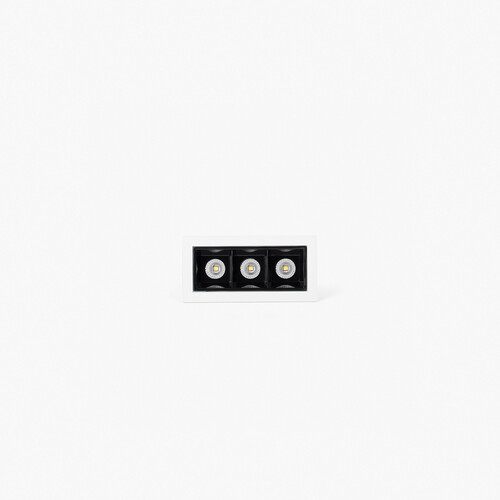 TROOP 3x2W BLANCO-NEGRO 36° 4000K CRI90