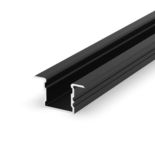 PERFIL DE EMPOTRAR NEGRO 2M