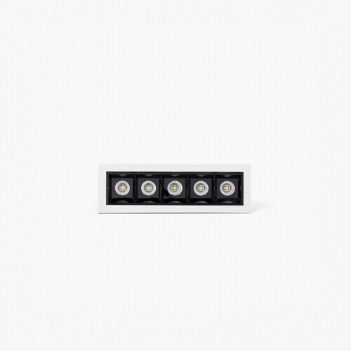 TROOP 5x2W BLANCO-NEGRO 48° 2700K CRI90
