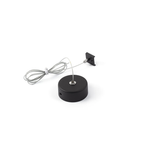 NESO SLIM CABLE ACERO COLGANTE 1pc NEGRO