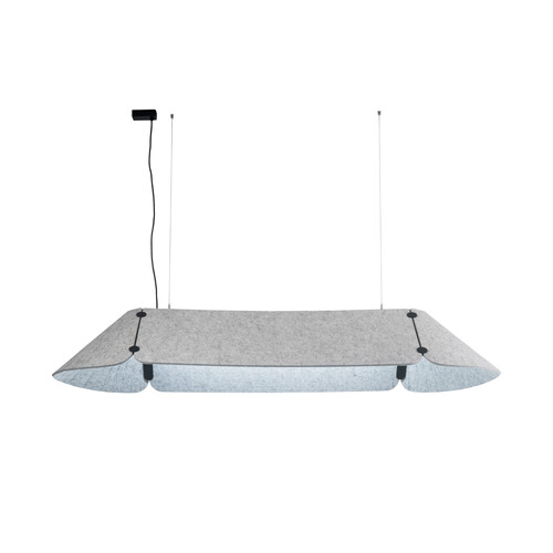 FONOVIA COLGANTE GRIS 1560MM 25W 3000K 110V