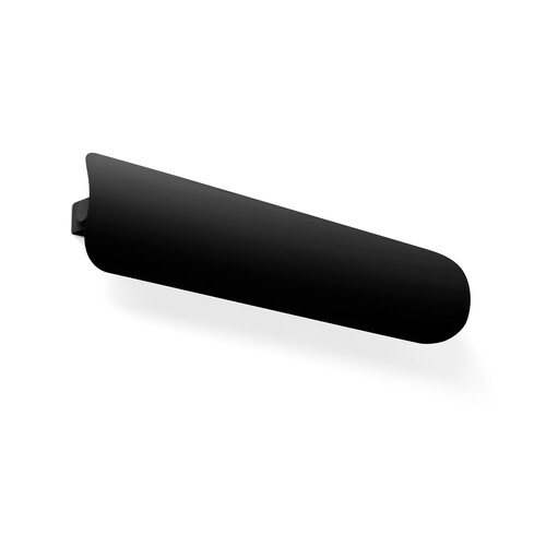 NOVO 500 APLIQUE NEGRO LED 12W 2700K