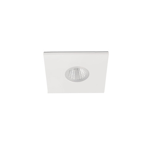 TAST EMP. CUADRADO BLANCO/BLANCO LED 5W 2700K