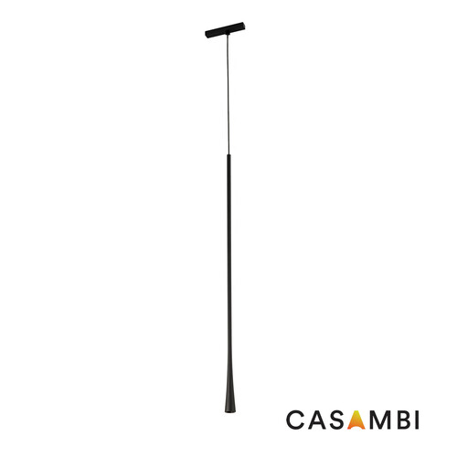 NESO SLIM DIANA 400 COLGANTE NEGRO LED 6W 2700K CA