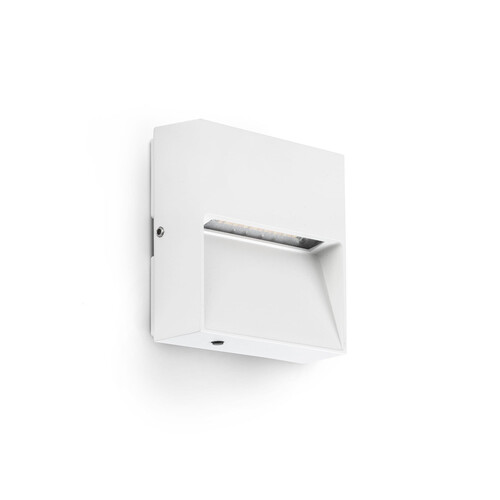 DUNE APLIQUE CUADRADO BLANCO MATE 3W 4CCT