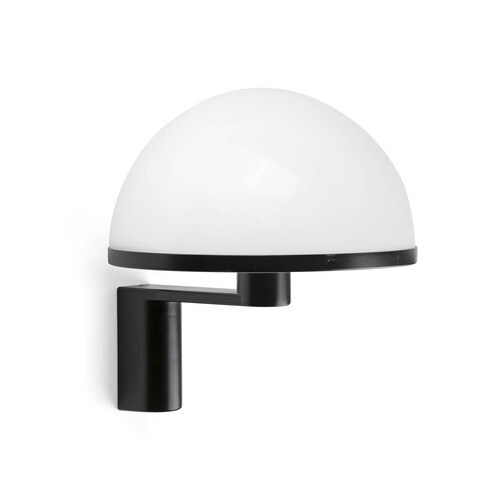 DOME APLIQUE NEGRO 1XE27
