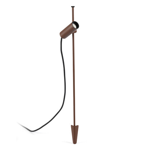 CLAP ESTACA MARRON OXIDO 630 LED 6W 3000K 38° 24V