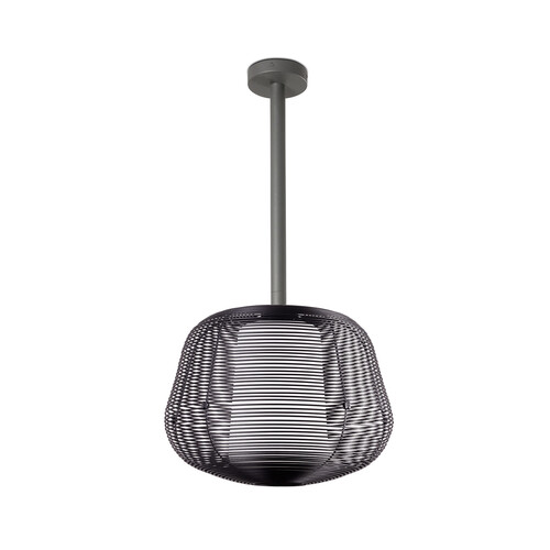 NARA COLGANTE FIJA H500 NEGRO 1xE27