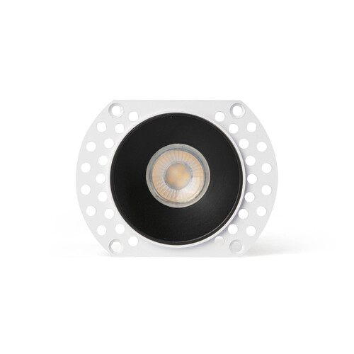 FLAC EMPOT NEGRO SIN MARCO GU10 MR11 IP44