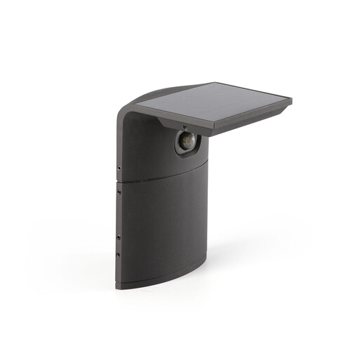 LUMA BALIZA S HIBRIDA GRIS OSCURO SMD LED 5W 3000K