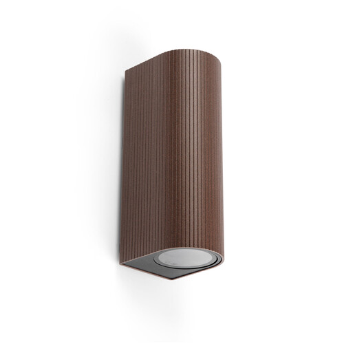 ESTELA APLIQUE MARRON OXIDO 2xGU10