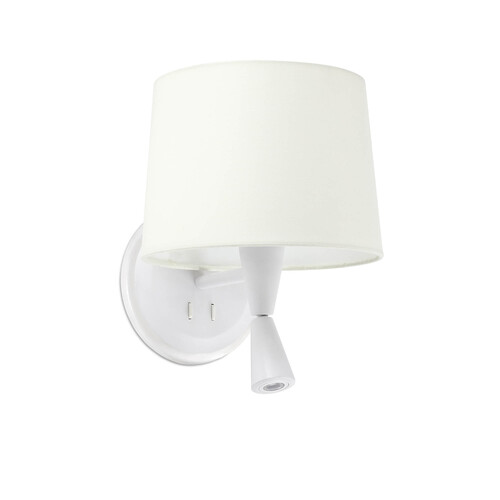 CONGA APLIQUE LECTOR BLA. PANT. ø215 BLANCA 1xE26