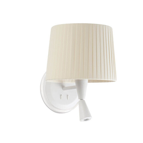 SAMBA APLIQUE LECT BLA. P.ENCINT ø215 BEIGE 1xE26