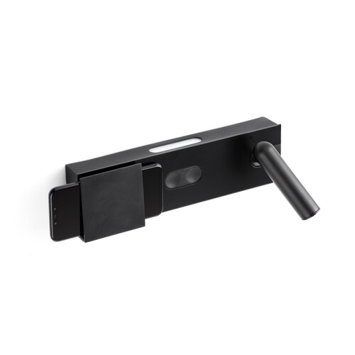 MAGOS APL. NEGRO 6W DIMM.LECTOR 3W 2700K INDUCCIÓN