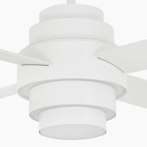 DISC FAN LED White fan with DC motor