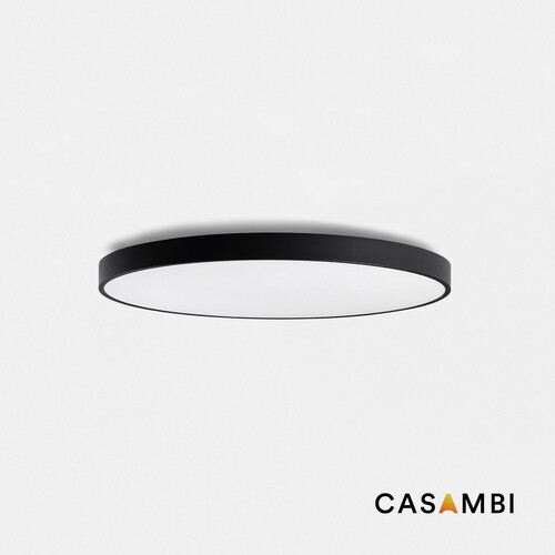 DOMIO Ø800 78W NEGRO OPAL 3000K CRI80 CASAMBI
