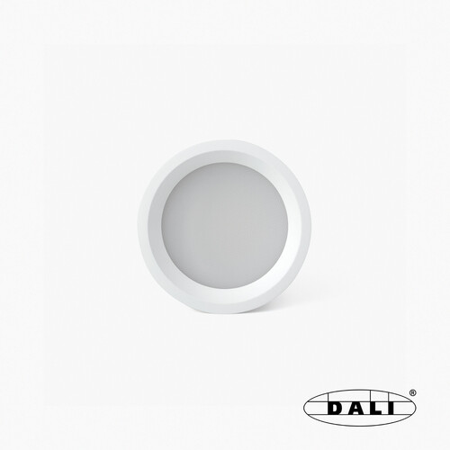 CROC 9W Ø100 BLANCO 90° 3000K CRI90 DALI