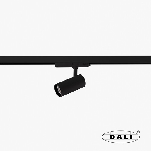 FOST TRACK Ø64 28W NEGRO 35° 3000K CRI90 DALI