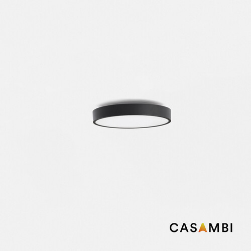 DOMIO Ø400 36W NEGRO PRISM 4000K CRI80 CASAMBI