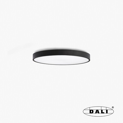 DOMIO Ø600 43W NEGRO OPAL 4000K CRI80 DALI