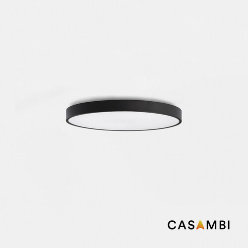 DOMIO Ø600 43W NEGRO PRISM 4000K CRI80 CASAMBI