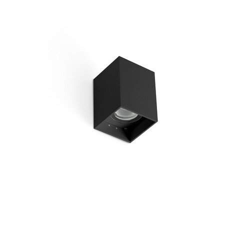 KOV APLIQUE CUADRADO NEGRO LED 6W 2700K 23°