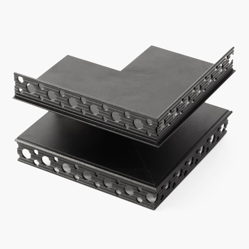 NESO SLIM ESQUINA EXTERIOR EMPOTRAR NEGRO