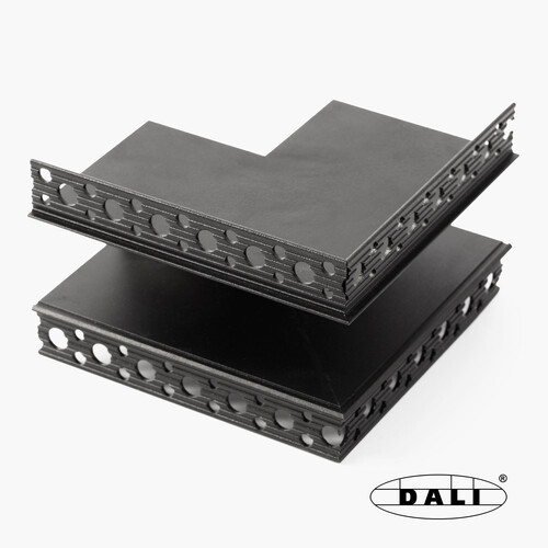 NESO SLIM ESQUINA EXTERIOR EMPOTRAR NEGRO DALI