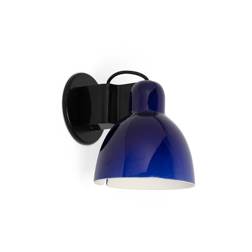 VENICE APLIQUE AZUL COBALTO ø160 1xE26