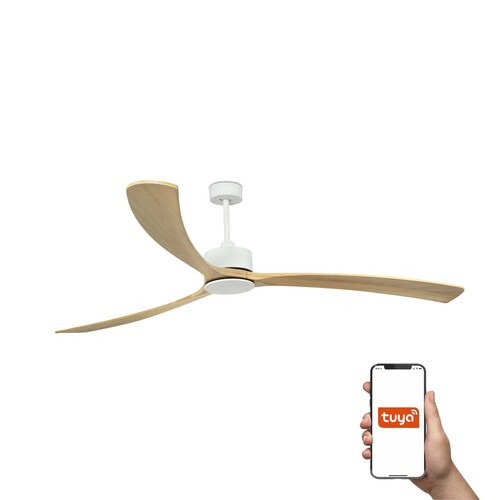 110V KAUAI XXL Ø2330 BLANCO 3 PALAS TUYA