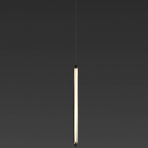 LUMINA 600 1L COL EMP SM NEGRO LED 12W 2700K DALI