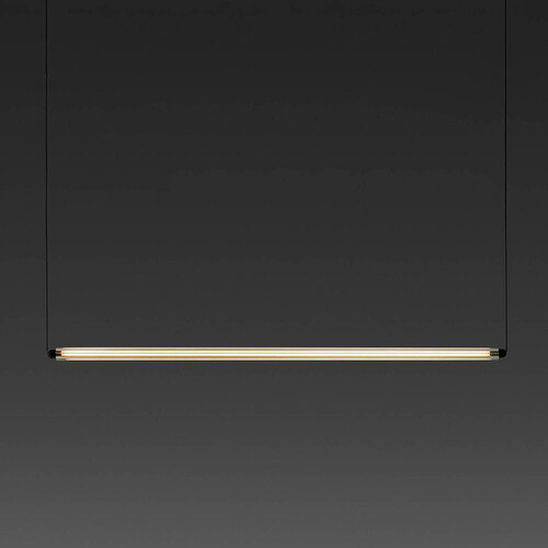 LUMINA 1200 1L COL HORIZ NEGRO LED 24W 2200K DALI