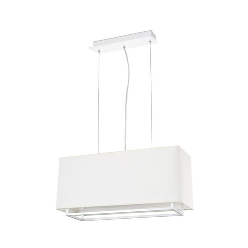 VESPER COLGANTE BLANCO 60 CM 2XE27 20W