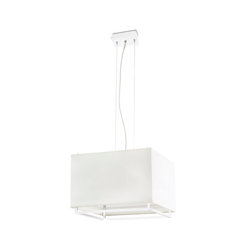 VESPER COLGANTE BLANCO 40 CM 3XE27 20W