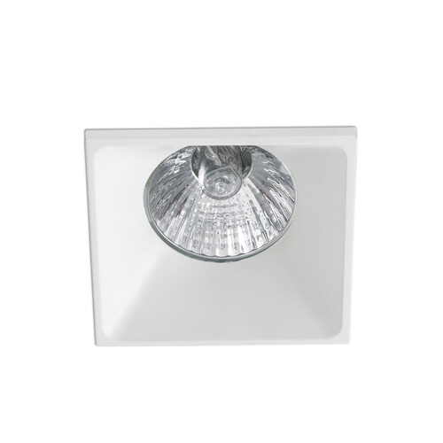 NEON EMPOTRABLE CUADRADO BLANCO 1xGU10/MR16/LED