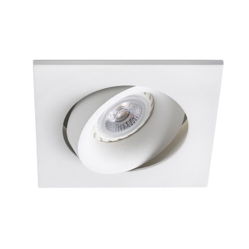 ARGON EMPOTRABLE  CUADRADO BLANCO GU10/MR16/LED