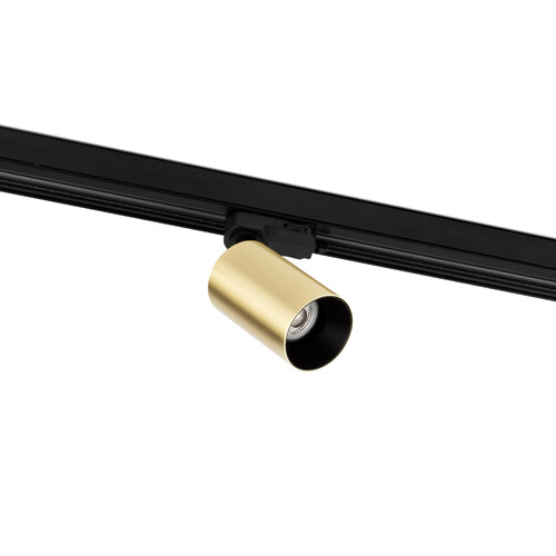 STAN PROYECTOR DE CARRIL ORO SATINADO 1xGU10