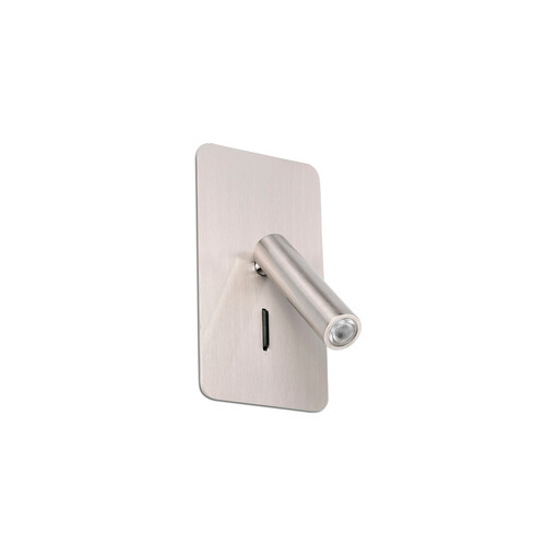 SUAU EMPOTRABLE NIQUEL MATE LED 3W 3000K