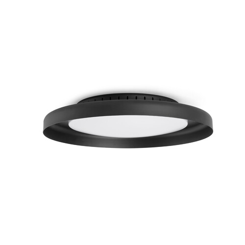 DOLME PLAFON NEGRO  Ø400 LED 24W