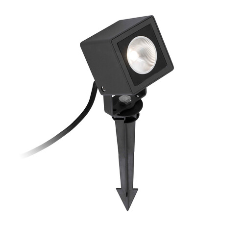 SOBEK PROYECTOR NEGRO COB LED 7W 3000K