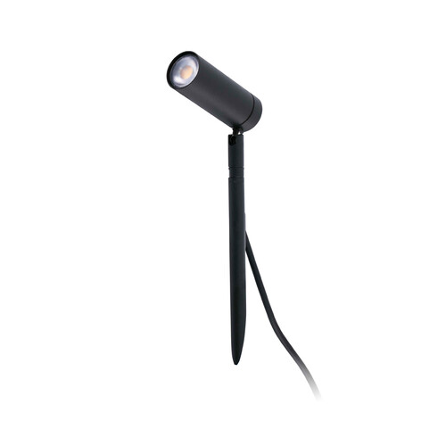 SETH-28 ESTACA NEGRO LED 6W 2700K H28CMS